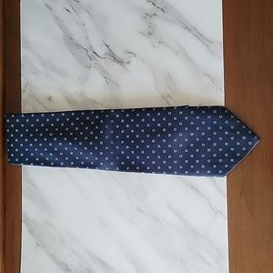 Yves Saint Laurent Men's Vintage Navy Blue Tie